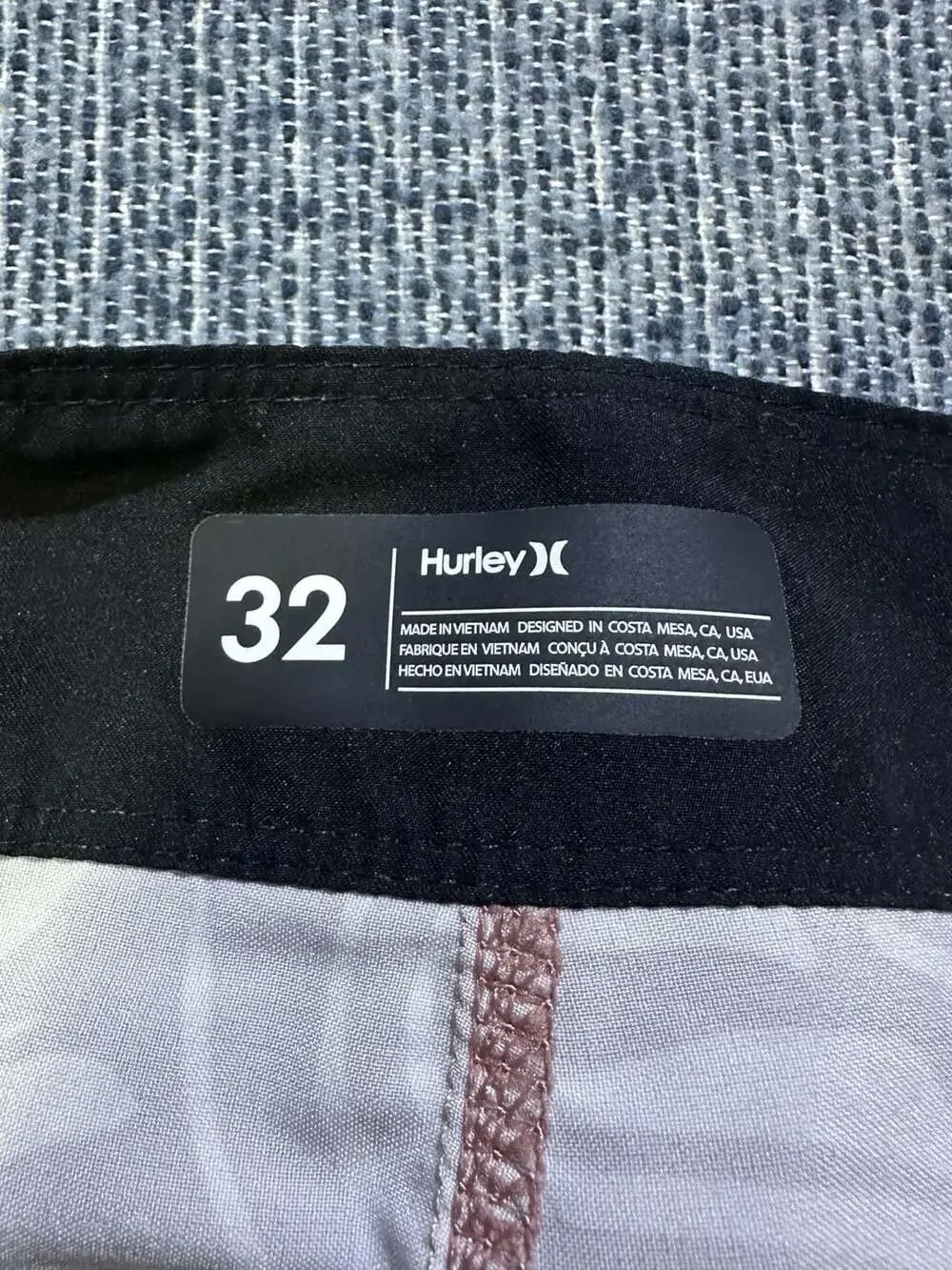 Hurley Men's Tropical Leaf Print Board Shorts